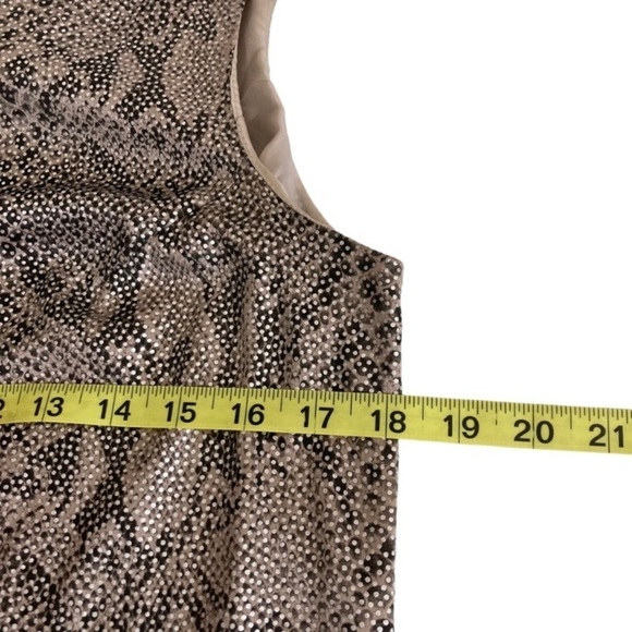 Patra Two-Piece Dress and Jacket Snake Print 
Shoulder Pads In Jacket Size 10 - Picture 11 of 14